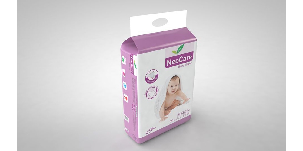 NeoCare Diaper(Medium, 4-9 Kg)50 pcs